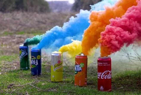 diy colored smoke bomb